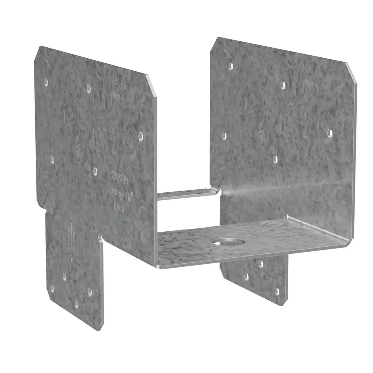 Simpson Strong-Tie EPC4RZ (4") 16 Gauge End Post Cap, ZMAX Finish