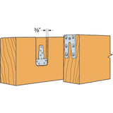 Simpson Strong-Tie ETB90A-SCRB Hidden Timber Connector with Screws for Glulam Beam Connections - 3