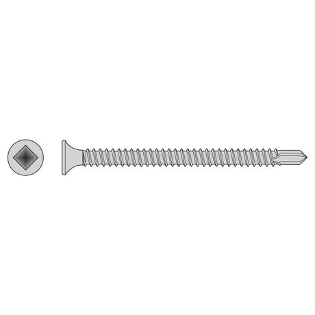 Simpson Strong-Tie F06T125BDM Self-Drilling Bugle-Head Screw for Wood-to-Steel Fastening (1000 Pack)