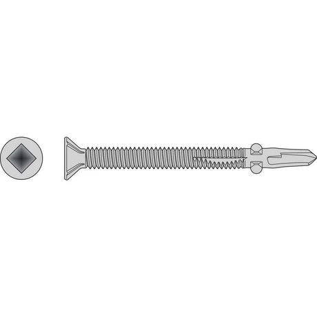 Simpson Strong-Tie F14C325FDB Self-Drilling Flat-Head Screw with Wings (1000 Pack)