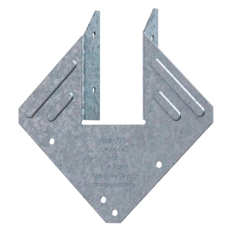 Simpson Strong-Tie H1AZ (18-Gauge) Hurricane Tie - ZMAX Coating for High-Wind Construction