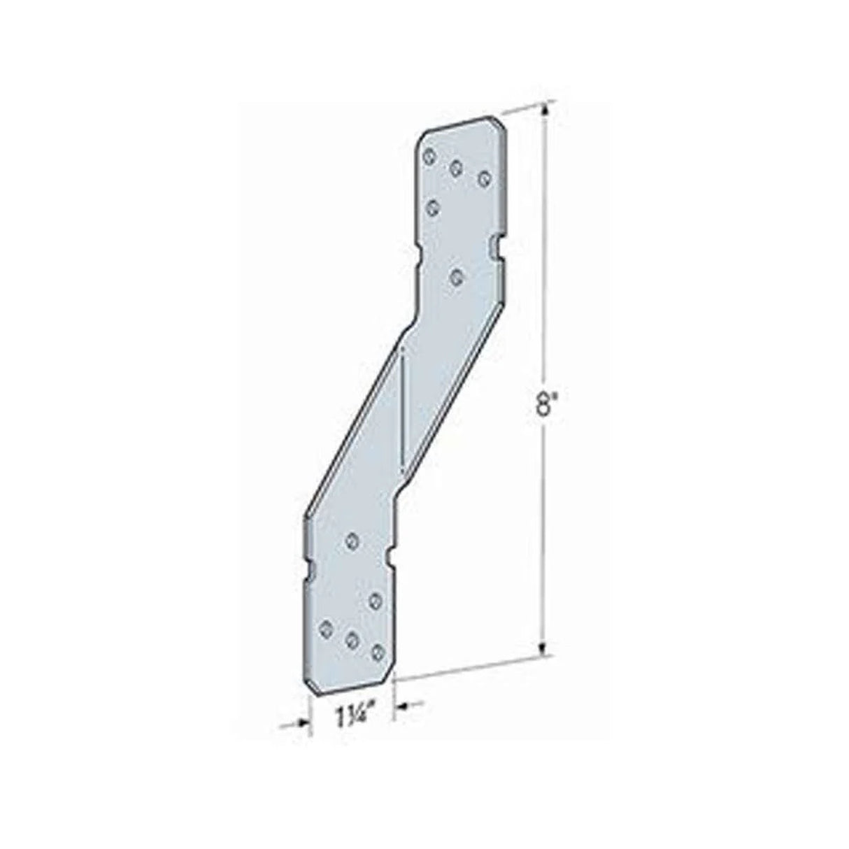 Simpson H8 Strong-Tie Hurricane Tie G90 Galvanized - 2