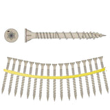 Simpson Strong-Tie HCKDSVT158S Deck-Drive (#8 x 1-5/8") T25 DSV Wood Collated Screw, Tan (1000 Pack) - 2