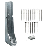 Simpson Strong-Tie HDUE9-SDS3.5 (17-3/8") 12Ga Predeflected Holdown with SDS Screws - G90 Galvanized - 2