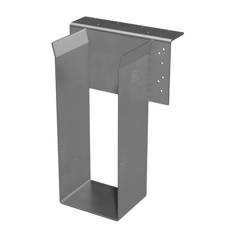 Simpson Strong-Tie HGLTV416-2 (3-1/2" x 12") Heavy Duty Top Flange I-Joist Hanger for Engineered Wood, Gray Paint