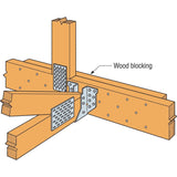 Simpson Strong-Tie HGUS7.25/12 (7" x 11-7/8 in.) 12Ga Heavy Girder Hanger with Double-Shear Nailing - G90 Galvanized - 2