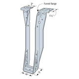 Simpson Strong-Tie HIT420 (3-1/2" x 20") Galvanized Top-Flange Joist Hanger for Engineered Wood - 2