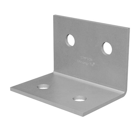 Simpson Strong-Tie HL46HDG (4-1/4" x 6") 3 Gauge Heavy L-Shaped Angle, Hot-Dip Galvanized