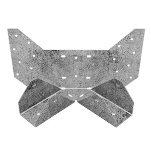 Simpson Strong-Tie HRC22 Galvanized Hip Ridge Connector for 2x - Secure Hip-to-Ridge Beam Connection