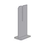 Simpson Strong-Tie HSKP5.75X19.5-W (5-3/4" x 19-1/2") Heavy Seated Knife Plate Hanger for Glulam and CLT Connections