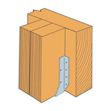 Simpson HU210-2 Strong-Tie Galvanized Face-Mount Joist Hanger for Double 2x10 - 3