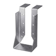 Simpson HUC48 Strong-Tie Galvanized Face-Mount Concealed-Flange Joist Hanger for 4x8