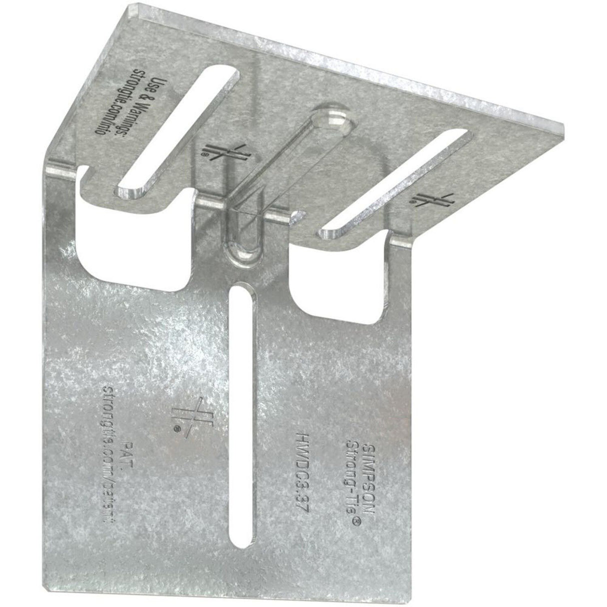 Simpson HWDC3.37-KT25 Strong-Tie Head-of-Wall Drift-Clip Connector 3-3/8" (25 Pack) for Lateral and Vertical Deflection