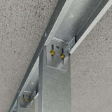 Simpson Strong-Tie HWSC362-KT (3-7/16") Head-of-Wall Slide-Clip Connector with Screws (50 Pack) - 3