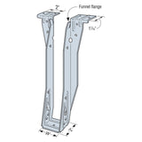 Simpson Strong-Tie ITS2.06/9.5 (2" x 9-1/2") Top Flange I-Joist Hanger - G90 Galvanized - 2