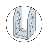 Simpson Strong-Tie IUS1.81/9.5 (1-3/4" x 9-1/2") Galvanized Face-Mount Joist Hanger for Engineered Wood - 3