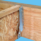 Simpson Strong-Tie IUS1.81/9.5 (1-3/4" x 9-1/2") Galvanized Face-Mount Joist Hanger for Engineered Wood - 7