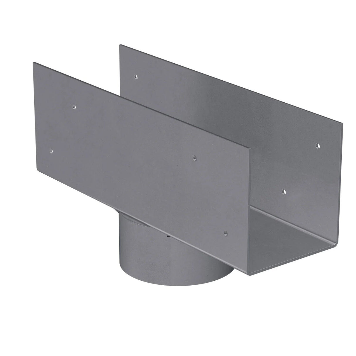 Simpson Strong-Tie LCC4.5-4 (4-5/8 in.) Column Cap for 4" Outside Diameter Lally Column