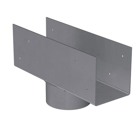 Simpson Strong-Tie LCC4.5-4 (4-5/8 in.) Column Cap for 4" Outside Diameter Lally Column