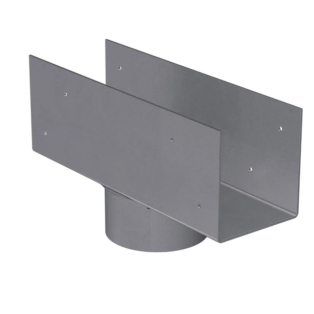 Simpson Strong-Tie LCC4.5-4 (4-5/8 in.) Column Cap for 4" Outside Diameter Lally Column