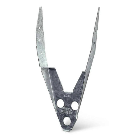 Simpson Strong-Tie LMA4Z (2x4, 3x4) 18 Gauge Light Mudsill Anchor - ZMAX Finish