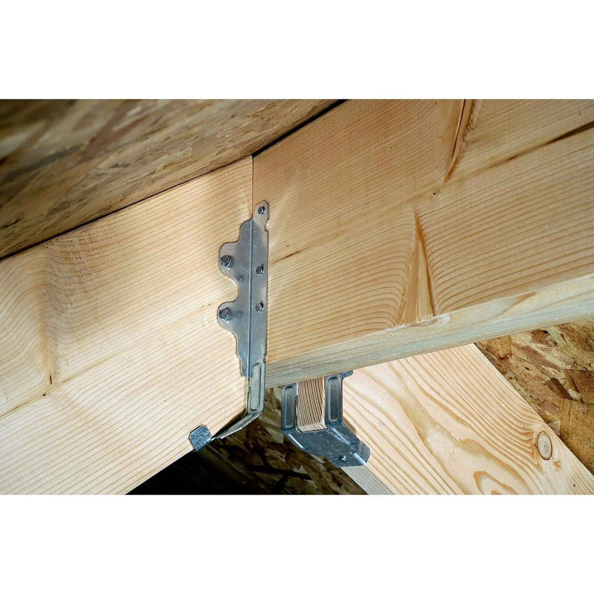 Simpson Strong-Tie LRU28Z (6-15/16") 18 Gauge Slopeable Face-Mount Light Rafter U Hanger for 2x8 - 3
