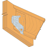 Simpson Strong-Tie LSSR410Z (3-1/2") 18Ga Light Slopeable/Skewable Rafter Hanger for 4x - 6