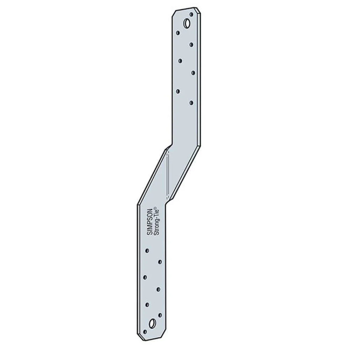 Simpson LTS12 Strong-Tie 12" 18-Gauge Galvanized Twist Strap - 2