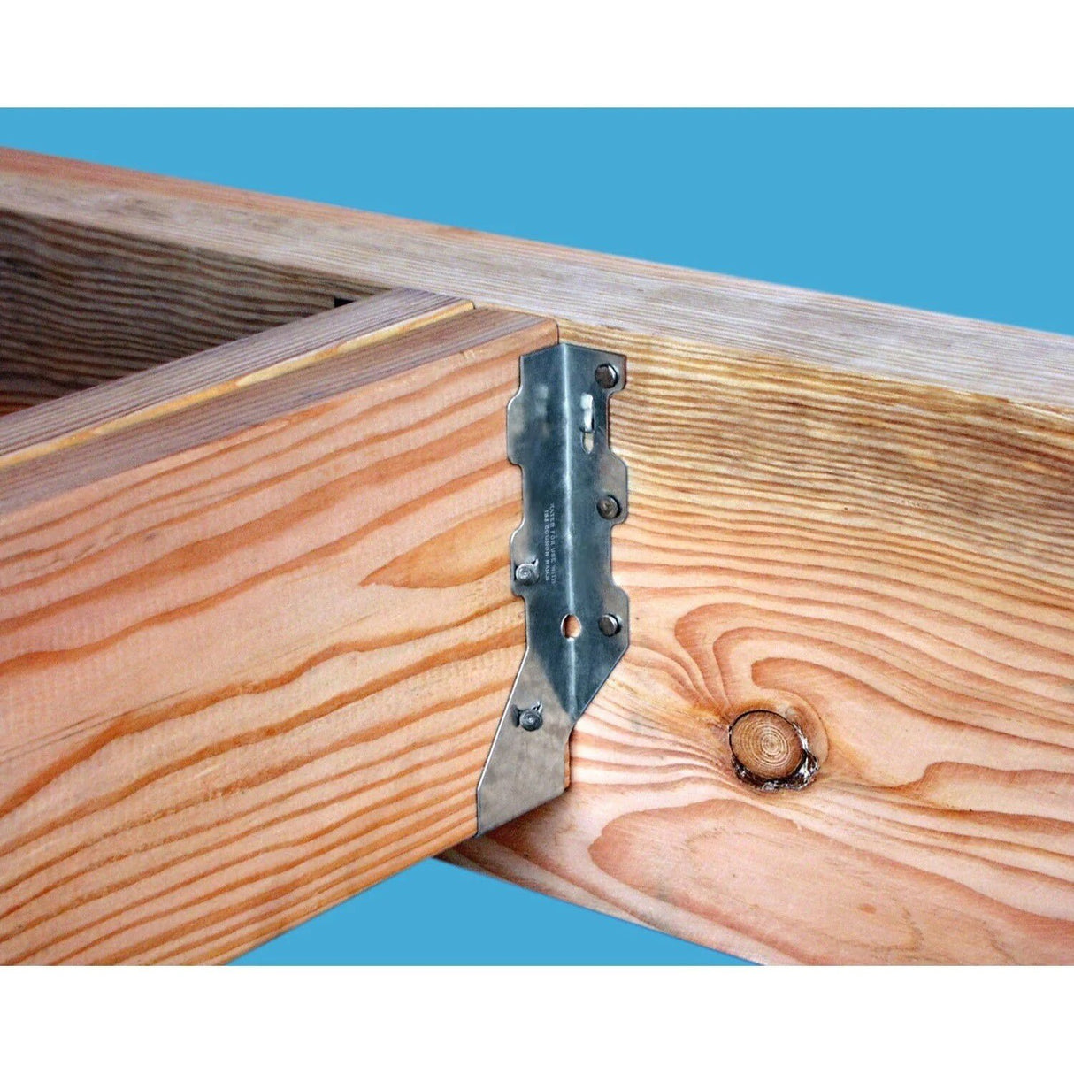 Simpson Strong-Tie LUS28-2SS (Double 2" x 8") Stainless-Steel Face-Mount Joist Hanger - 3