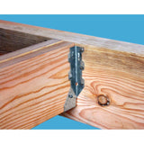 Simpson Strong-Tie LUS28-2SS (Double 2" x 8") Stainless-Steel Face-Mount Joist Hanger - 3