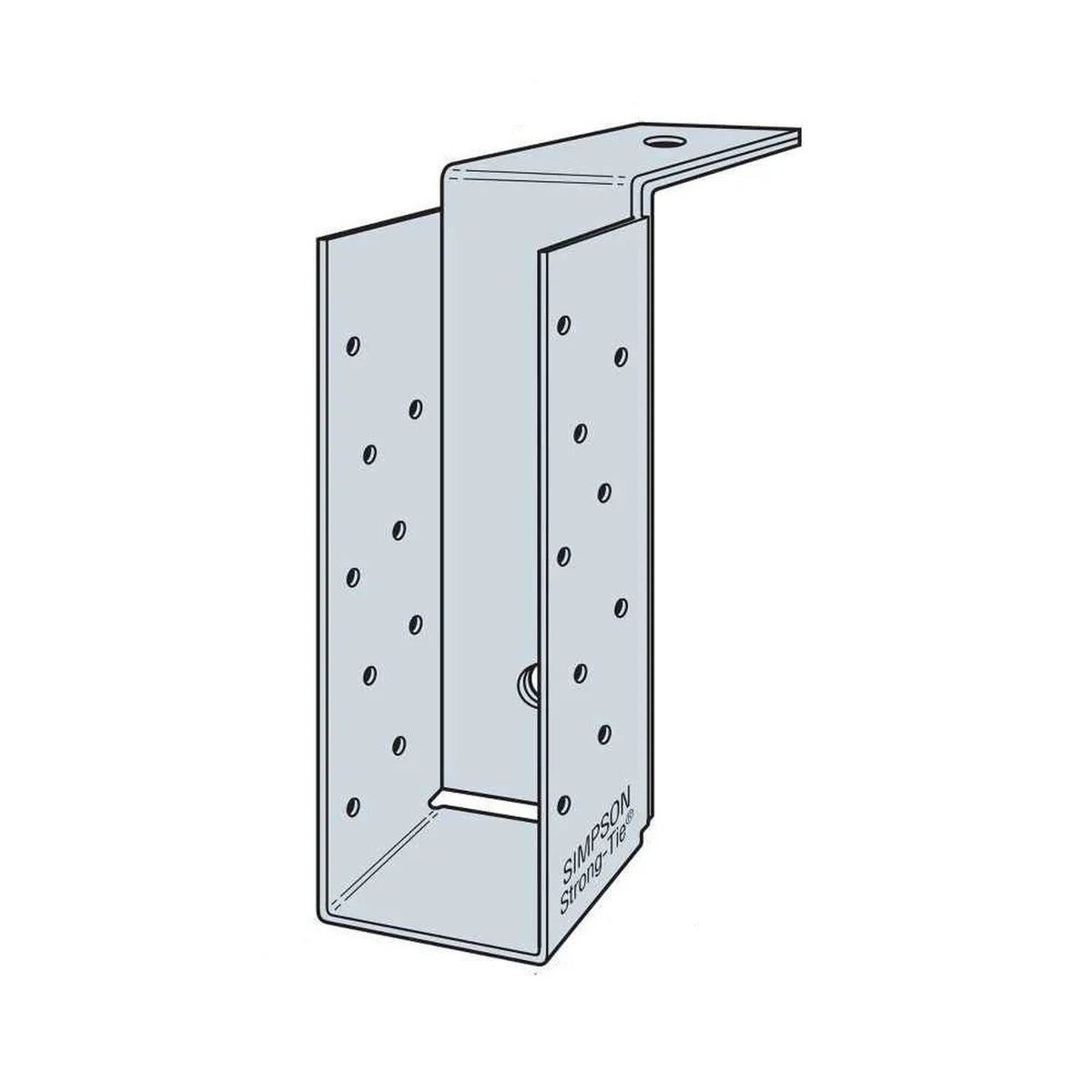Simpson Strong-Tie MBHA5.50/14 (5-1/2" x 14") Concrete and Masonry Top-Flange Hanger