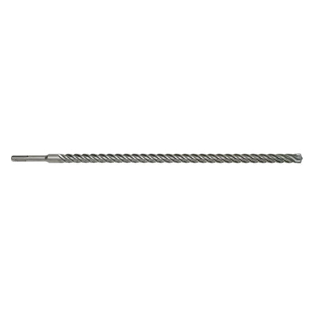 Simpson Strong-Tie MDPL11218Q (1-1/8" x 18") SDS-plus Quad-Head Shank Drill Bit for Concrete Drilling
