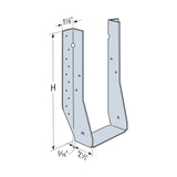 Simpson Strong-Tie MIU3.56/11 (3-1/2" x 11-7/8") Galvanized Face-Mount Joist Hanger for Engineered Wood - 2