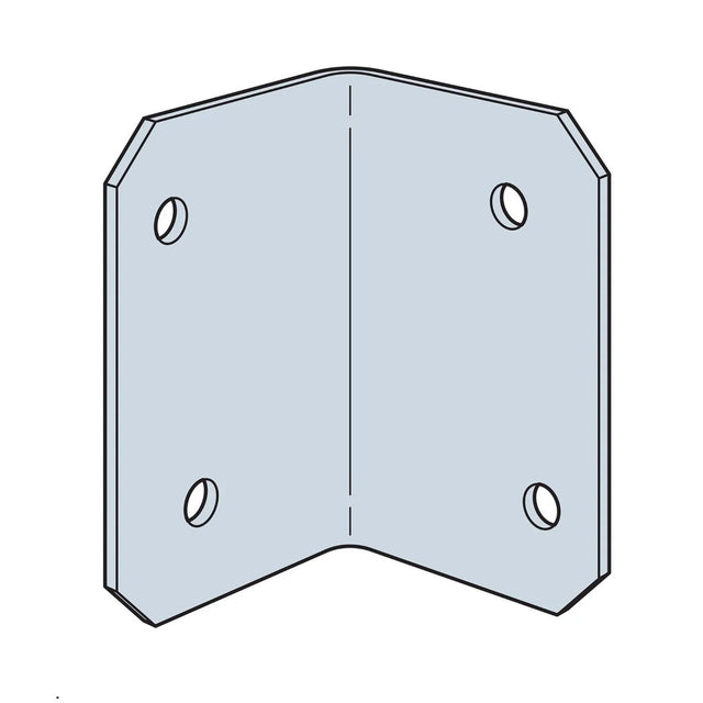 Simpson Strong-Tie ML23Z (2" x 3") Medium L Angle, ZMAX Finish