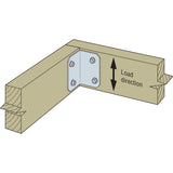 Simpson Strong-Tie ML23Z (2" x 3") Medium L Angle, ZMAX Finish - 2