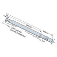 Simpson Strong-Tie MPAI32 Masonry Purlin Anchor for I-Joist Galvanized (33-1/2" Length, 14 Gauge)