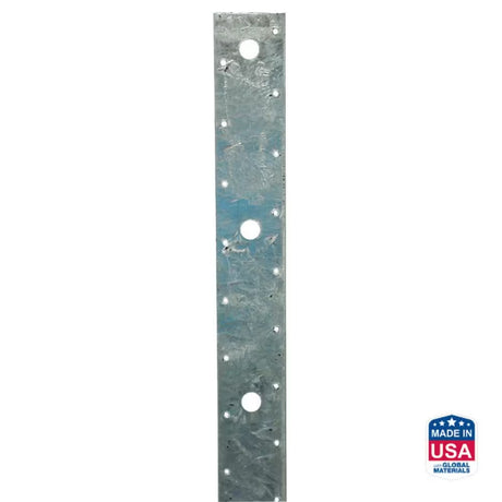 Simpson MST37HDG Strong-Tie 37-1/2" 12-Gauge Hot-Dip Galvanized Medium Strap Tie for Wood Connections