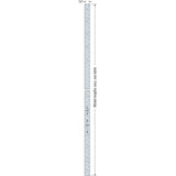 Simpson MST48HDG Strong-Tie 48" 12-Gauge Hot-Dip Galvanized Medium Strap Tie for Wood Framing Connections - 2