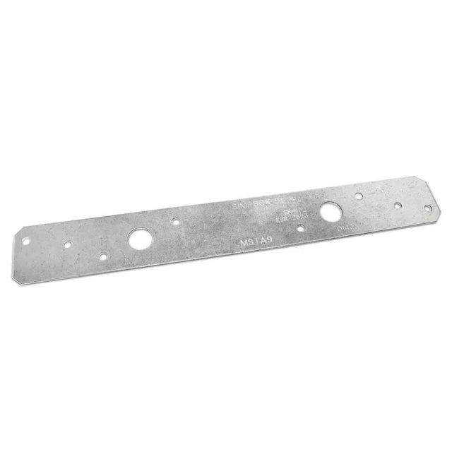 Simpson Strong-Tie MSTA9 (9-in.) 18-Gauge Galvanized Medium Strap Tie
