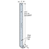 Simpson Strong-Tie MSTC66B3Z (62-7/8 in.) 14 Gauge Pre-Bent Strap, ZMAX Finish - 2