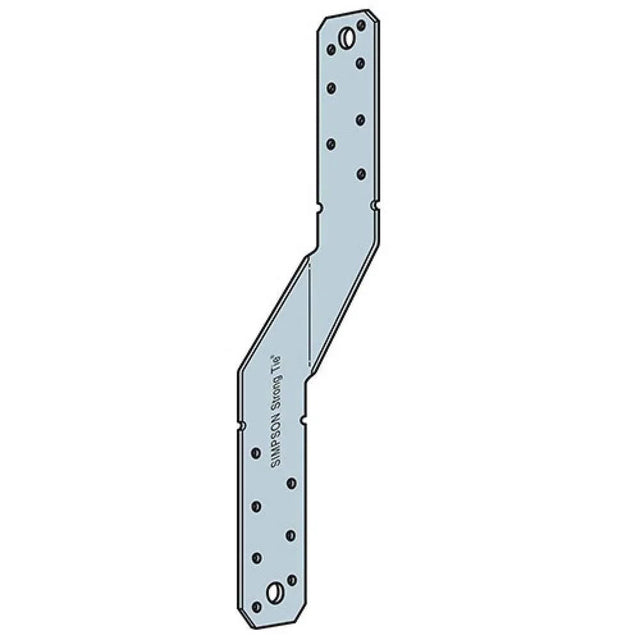Simpson Strong-Tie MTS12Z (12 in.) Medium Twist Strap for Wood Construction - 2