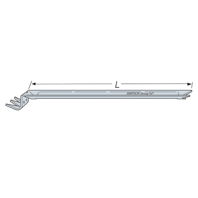 Simpson Strong-Tie NCA2X8-16 Nailless Compression Bridging for 2x8 and 2x14