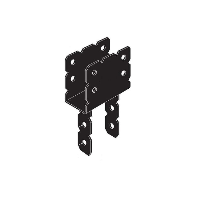 Simpson Strong-Tie OCC88 (8"x 8") Ornamental Column Cap - Black Powder-Coated