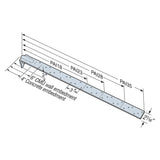 Simpson Strong-Tie PAI35 (35") 12 Gauge Purlin Anchor for I-Joist - G90 Galvanized - 2