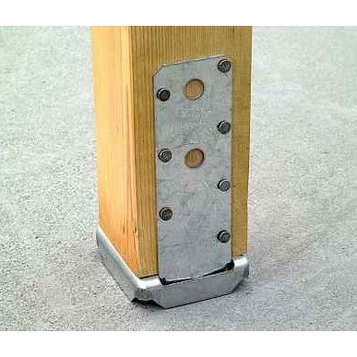 Simpson Strong-Tie PBS66HDG (6" x 6") Hot-Dipped Galvanized Standoff Post Base - 2