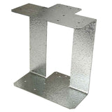 Simpson Strong-Tie PC8Z (7-1/2") 16 Gauge ZMAX Galvanized Post Cap for 8x