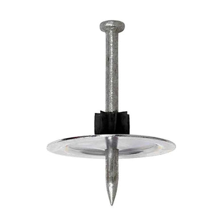 Simpson Strong-Tie PINW-250 (2-1/2") Powder-Actuated Metal-Washered Pin for Insulation Board (50 Pack)
