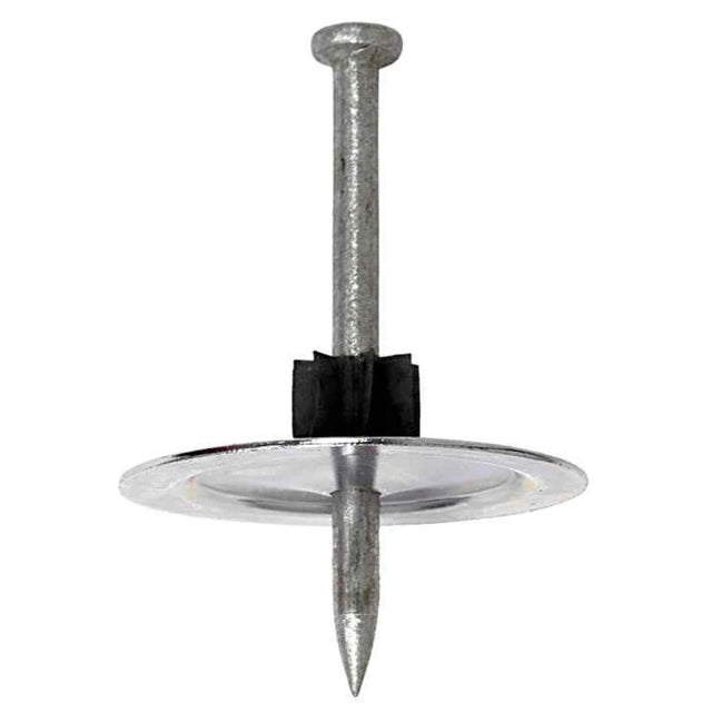 Simpson Strong-Tie PINW-300 (3") Powder-Actuated Metal-Washered Pin for Insulation Board (50 Pack)