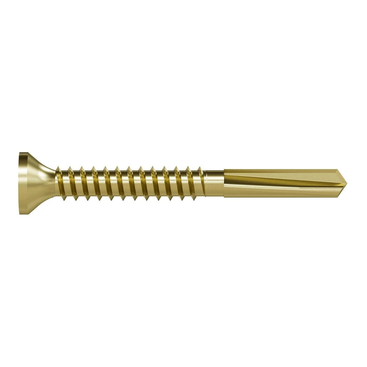 Simpson Strong-Tie PPHD134B1016 Strong-Drive (#10 x 1-3/4" T25) PPHD Sheathing-to-CFS Screw, Yellow Zinc (4000 Pack)