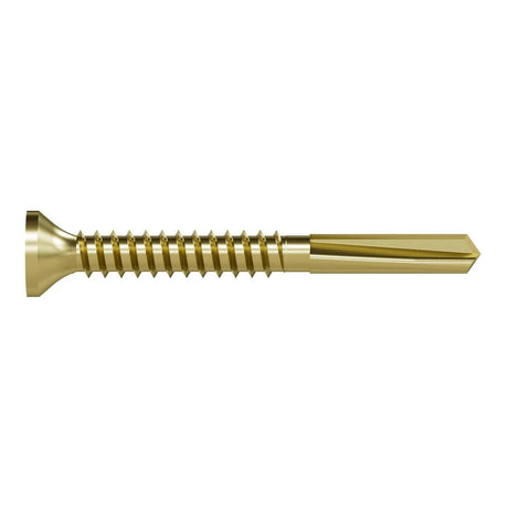 Simpson Strong-Tie PPHD134B1016 Strong-Drive (#10 x 1-3/4" T25) PPHD Sheathing-to-CFS Screw, Yellow Zinc (4000 Pack)
